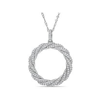 Everly Women's Diamond 14k White Gold Pendant