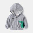 thumbnail image 4 of Suéter con capucha para niños 2021 nueva primavera bebé camisa con cremallera niño dinosaurio bordado gas extranjero pequeño abrigo venta al por mayor marea, 4 of 5