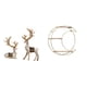 thumbnail image 1 of Elegante Expositor De Figuras De Reno Con Estante Multifuncional De Pared Para Decoración Moderna Del Hogar Y La Oficina, Objetos De Colección Y Trofeos., 1 of 8
