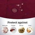 thumbnail image 2 of TOPCHANCES Waterproof Sofa Cover, Reversible Quilted Couch Cover Non Slip Furniture Protector Slipcover for Pets (Loveseat Cover, Burgundy), 2 of 12