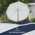 thumbnail image 5 of Outsunny Outdoor Patio Umbrella with Tilt, Vent, Fringed Ruffles, Flounce, 5 of 9
