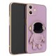 thumbnail image 3 of 3D Plating Astronaut Hidden Stand Case Cover Cute Astronaut Stand Phone Case para IPhone 12 TPU Cover, 3 of 3