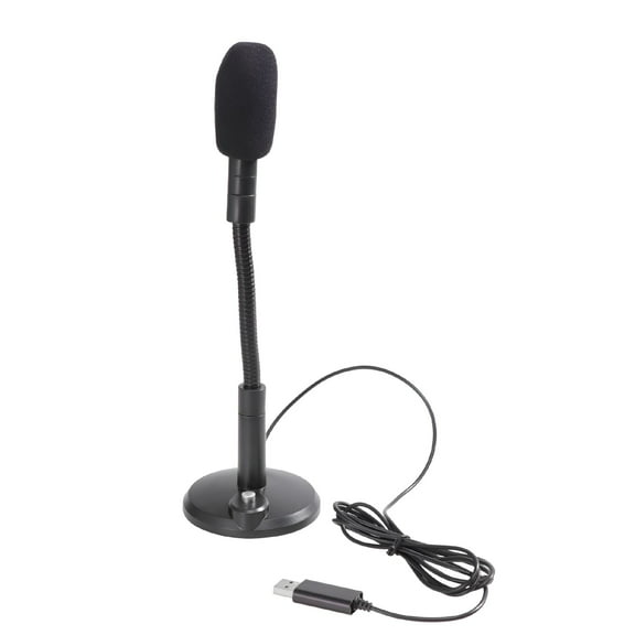 GJX 2026 New 1 Set of Home Studio Usb Condenser Microphone Mic Wired Condenser Sound Podcast Studio Microphone(Black)