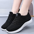 thumbnail image 2 of CAIXAI Womens Walking Shoes Orthopedic Dress Sneakers Women Lightweight Knit Upper Embroidery Wide Toe Box Sneakers Women on Adjustable Upper Mary Jane Shoes Women Hands-Free Sock Shoe, 2 of 7