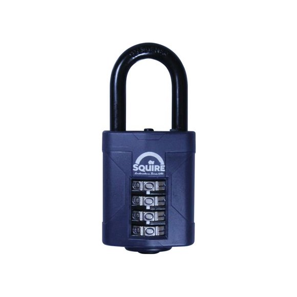 Squire - CP50/1.5 Combination Padlock 4-Wheel 50mm Long Shackle 38mm