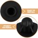 thumbnail image 3 of LOLIPPYY 8Ud Tapas Para Patas De Muebles De Exterior En Negro Resistentes Para Camping Y Playa, 3 of 8