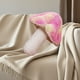 thumbnail image 4 of Almohada infantil colorida y adorable con forma de muñeca de piel de cordero de 32 cm (12,59 pulgadas), ideal para la habitación de los niños., 4 of 6