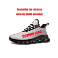 thumbnail image 1 of Zapatillas deportivas turcas para hombre y mujer, de alta calidad, con cordones y malla, hechas a medida, color negro., 1 of 6