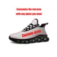 thumbnail image 1 of Zapatillas deportivas planas The Prodigy Rock Band Pop para hombre y mujer, con cordones y malla, hechas a medida, color negro, 1 of 6