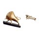 thumbnail image 5 of Estatua abstracta de buey, decoración de mesa y sofá cama de madera en miniatura, muebles DIY para sala de estar, dormitorio, escritorio, entrada, cas, 5 of 8