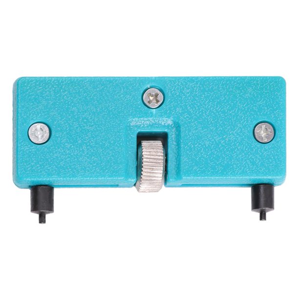 Abridor de reloj Extractor de caja trasera Llave de tornillo de apertura de dos pies (azul lago) Likrtyny Para estrenar