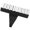 Type A, variant on lanema Iron Construction Bracelet Maker Tool Grooves for Metal Grinding and Shaping
