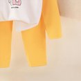 thumbnail image 5 of TOWED22 Toddler Baby Boy Clothes Infant Fall Winter Outfits Striped Waffle Long Sleeve Crewneck Sweatshirts Pants 0-6T Size:6-12 M,Color:Yellow, 5 of 6