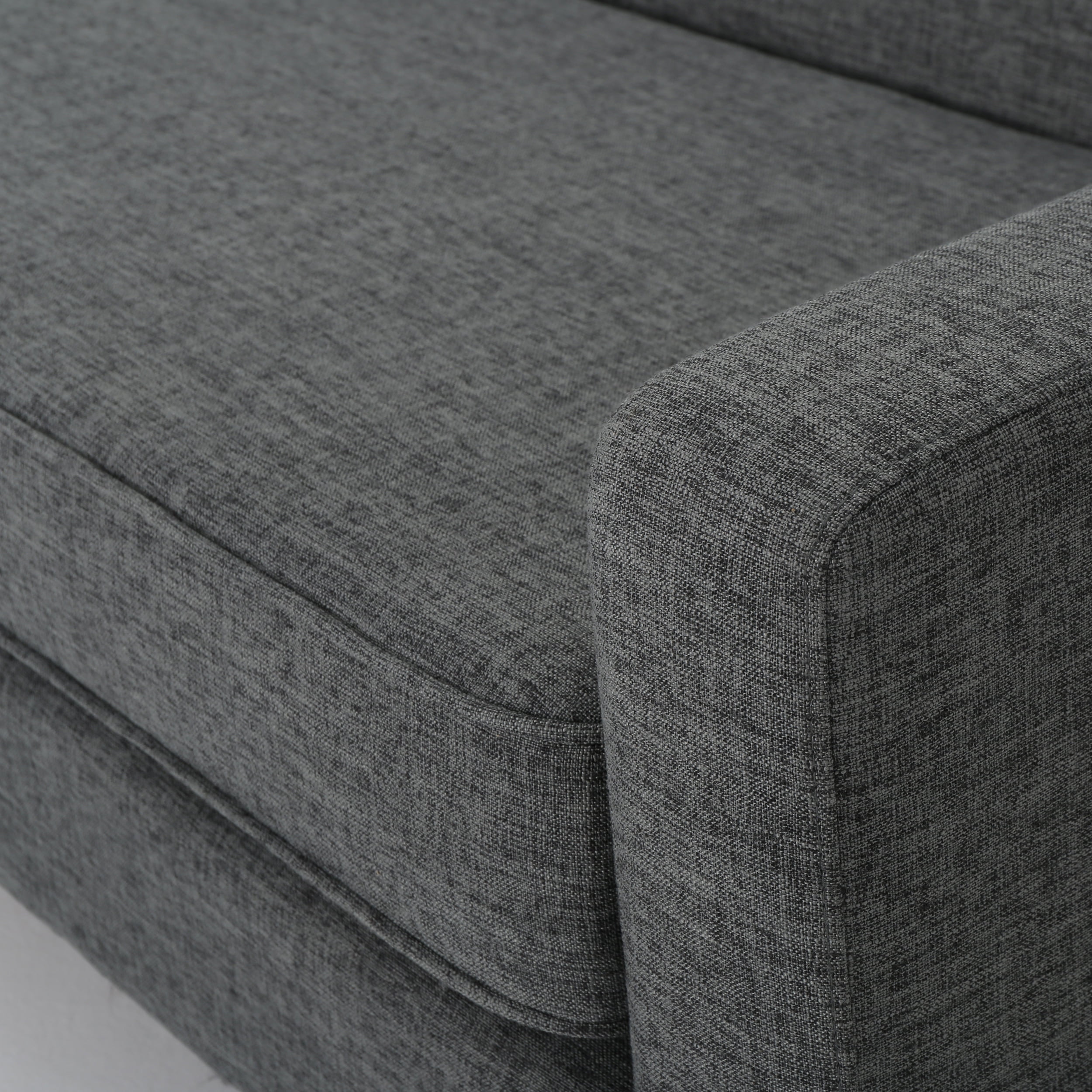 Upholstery buttons pewter grey Cotton Poplin Fabric – Dana Du Design