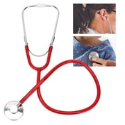 NestledNature Heart Detection Stethoscope,Body Care Tool,Professional Single Stethoscope Aluminium Alloy Heart Lung Detection Echoscope