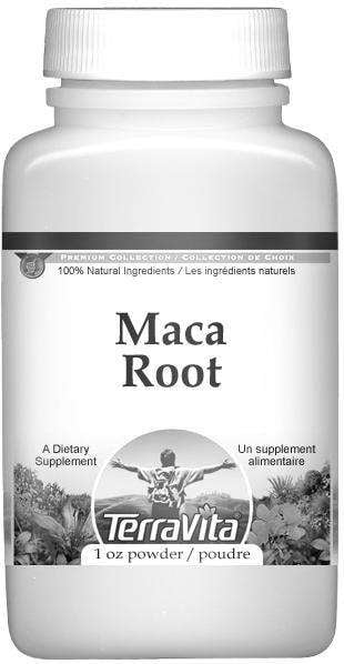 TerraVita Maca Root Powder, (1 oz, 1-Pack, Zin: 510644)