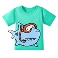 thumbnail image 3 of Toddler Boys Summer Crewneck Cartoon Print Short Sleeved T Shirt Top Clothes for Kids Size 2-3T, 3 of 7