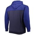 thumbnail image 3 of Men's Fanatics Navy/Royal Dallas Mavericks Big & Tall Down and Distance Full-Zip Hoodie, 3 of 3