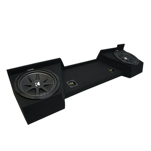 Harmony Accessory Master Kicker Comp C10 Dual 10" Sub Box for 2007-2013 Chevy Silverado Ext Cab