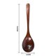 thumbnail image 3 of Cucharas pequeñas de madera, 6 uds., cucharas pequeñas para sopa, cucharas para servir, cucharadita de madera para café, té, mermelada, sales de baño, 7", 3 of 5