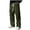 c-290Green1171, variant on Men Casual Pants With Panel Design Comfortable Stretch Fabric Tapered Fit Everyday And Outdoor Activities Male Relaxed Fit Solid Color Slacks