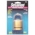 thumbnail image 1 of Sesamee Keyless Padlocks, 5/16 in Diam., 2-1/4 in L X 1 in W, Black | Bundle of 2 Each, 1 of 1