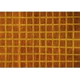 thumbnail image 1 of Ahgly Company Indoor Rectangle Checkered Yellow Modern Area Rugs, 5' x 8', 1 of 4