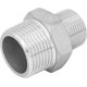 thumbnail image 1 of Stainless Steel Double Reducing Coupling Red Threaded Coupling V4a.2pcs1/2" X 3/8"20mm*25mm, 1 of 4