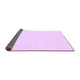 thumbnail image 2 of Ahgly Company Indoor Rectangle Solid Purple Modern Area Rugs, 3' x 5', 2 of 4