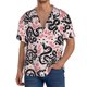 thumbnail image 1 of Fotbe Black Snake Camisa Estampada de Manga Corta para Hombre, Casual de Verano, Estilo Playero, Sin Arrugas-Large, 1 of 5