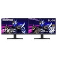 thumbnail image 2 of Gigastone 24 inch IPS LED Back Light Gaming Monitor 2-Pack 165Hz FHD 1920 x 1080, 178Â° Wide View, Dual Monitor, Computer Monitor, Built-in Speakers, FreeSync, Ergonomic Tilt VESA Mount,DP,HDMI, 2 of 4
