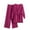 Hot Pink, variant on LYXSSBYX 2 Piece Outfit for Women Women's Fashion Versatile Round Neck Long Sleeve Loose Pants Set
