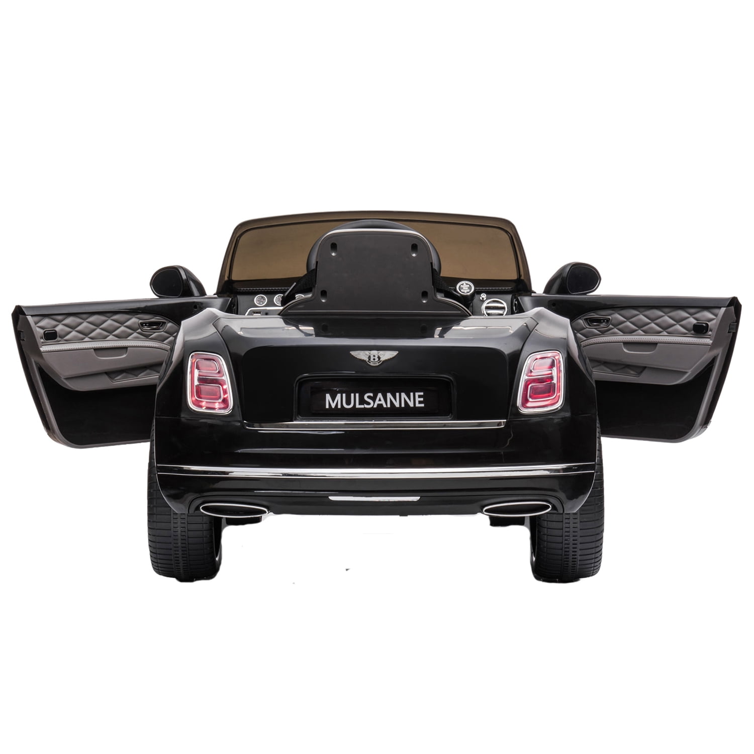 CIPACHO 12 V Electric Kid Ride On Car, Bentley Mulsanne Licensed Cars for Kids, Powered 4 Wheels Motorized Vehicles Children Toys, 2 Speeds, Black CIPACHO 12 V Electric Kid Ride On Car, Bentley Mulsanne Licensed Cars for Kids, Powered 4 Wheels Motorized Vehicles Children Toys, 2 Speeds, Black