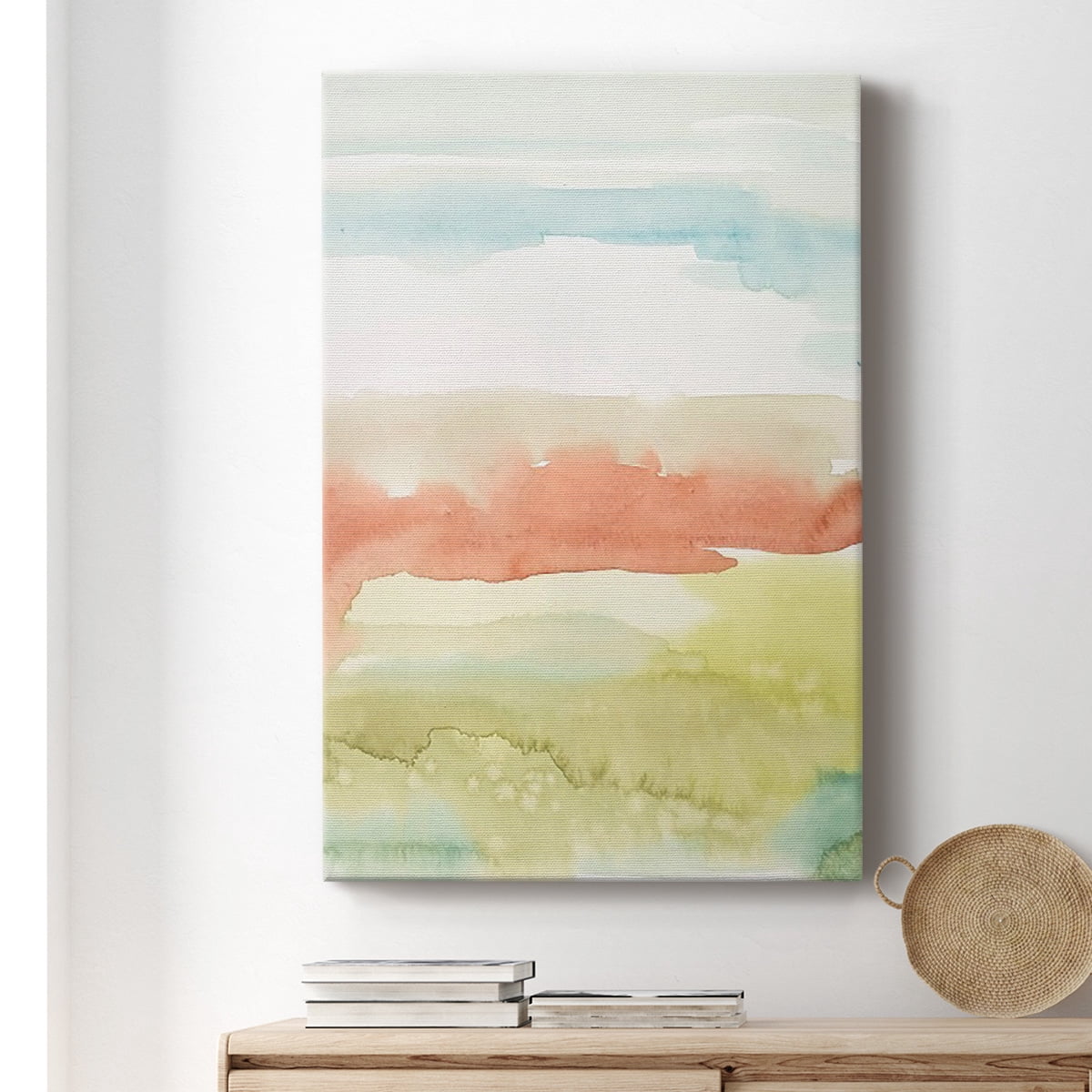 Blushing Sunrise II Premium Gallery Wrapped Canvas - Ready to Hang