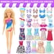 thumbnail image 4 of Style Shine 52 Pcs Doll Clothes and Accessories,2 Wedding Gowns 6 Fashion Dresses 2 Set Casual Outfits Top and Pant 2 Swimsuit,20 Hanger 10 Shoe 10 Accessories Toys for Girls Kids Birthday Gift, 4 of 5