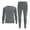 Gray, variant on INNERSY Mens Thermal Underwear Sets Long Johns Soft Warm Long Underwear(XS,Black)
