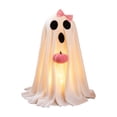 thumbnail image 2 of Cute Ghost Decor Light Up Halloween Decorations 19 Inch Spooky Halloween Decor Indoor Halloween Home Decor Indoor Battery Operated Halloween Lights for Party Table Display, 1 Pack, 2 of 7