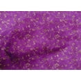 thumbnail image 4 of oneOone Cotton Poplin Violet Fabric Batik Craft Projects Decor Fabric Printed By The Yard 56 Inch Wide, 4 of 4
