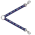 thumbnail image 1 of Buckle-Down Leash Splitter - Colorado Snowboarder Snowy Mountains Weathered - 1" Wide - 30" Length, 1 of 1