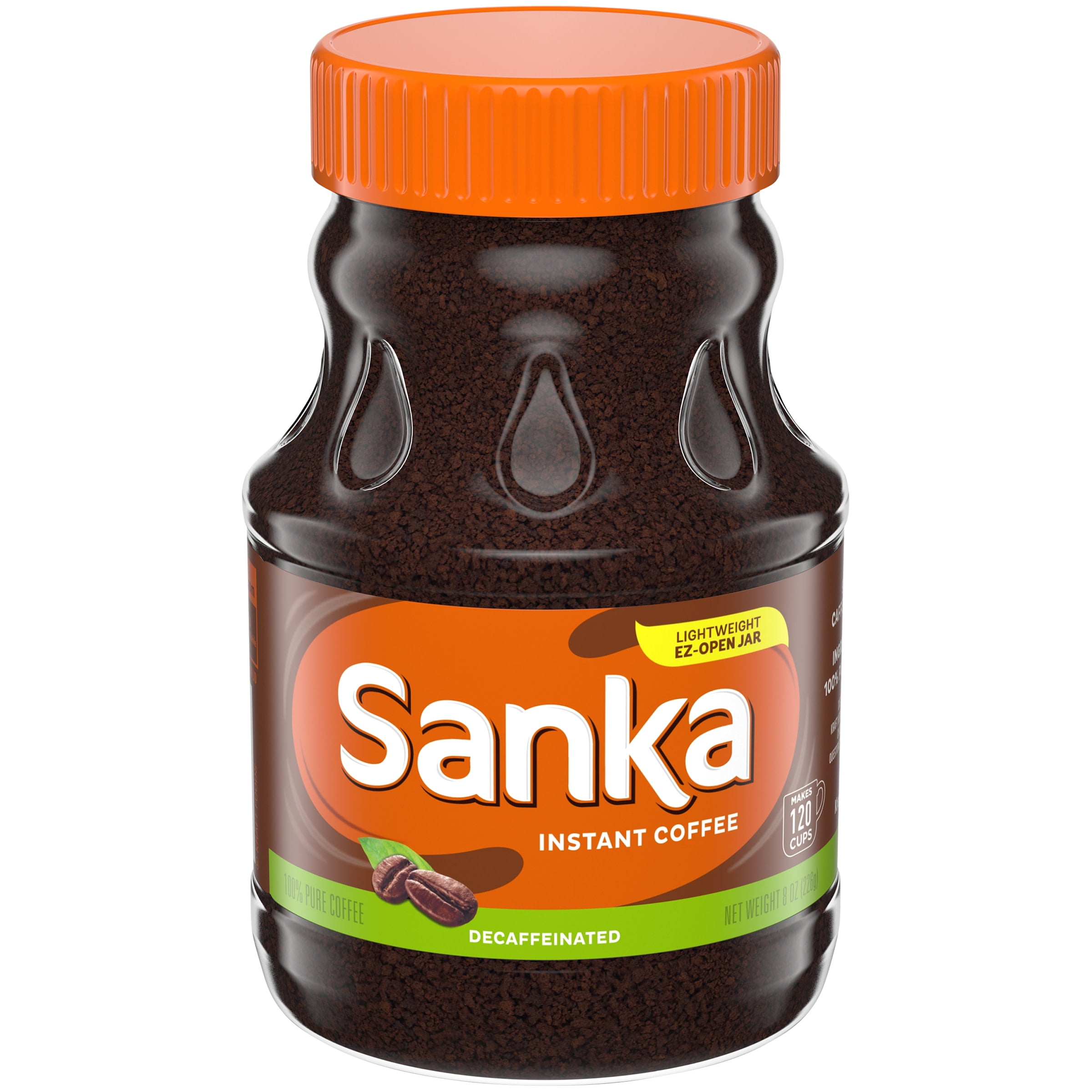 Sanka Decaf Instant Coffee, 8 oz Jar