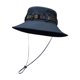 thumbnail image 2 of Sombrero tipo pescador cómodo de ala ancha y ajustable para la playa, ideal para jugar al golf o actividades al aire libre. Azul oscuro, 2 of 9