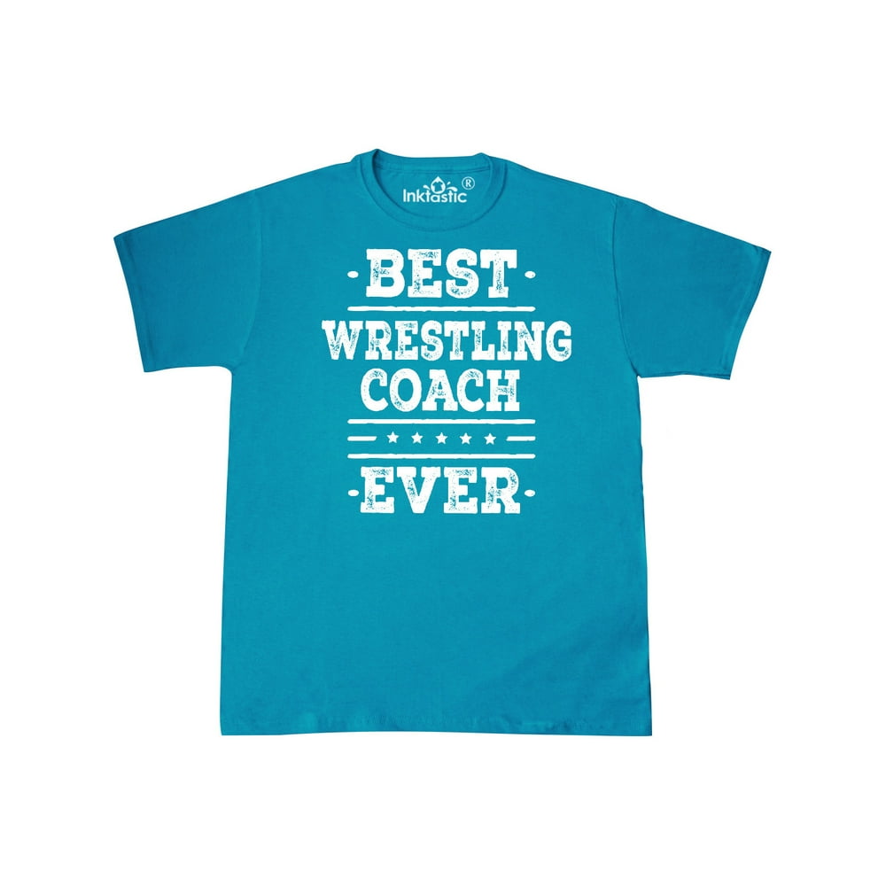 INKtastic Best Wrestling Coach Ever TShirt