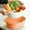 Orange, variant on XGFHYJEH Colander, Colander Plastic, Small Colander, Berry Colander, Kitchen Colander, Fruit Colander, Small Colander for Fruit and Veggies
