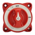 thumbnail image 1 of Battery Disconnect Switch, 350A 48V 2 Gear Stud Red Strong  Marine Battery Selector Switch For RV Marine Automotive Battery, 1 of 8