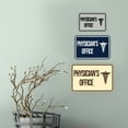 thumbnail image 4 of Classic Framed Physician's Office Sign (Black) - Large, 4 of 5