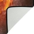 thumbnail image 5 of SKYSONIC 72x48in American Football Ball Area Rug, Fire and Water Floor Carpet for Indoor Living Dining Room and Bedroom Area, 5 of 7