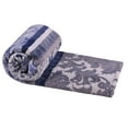 thumbnail image 1 of Home Soft Things Flannel Velvet Throw - Cosafina - Estate Blue - 60" x 70", 1 of 5