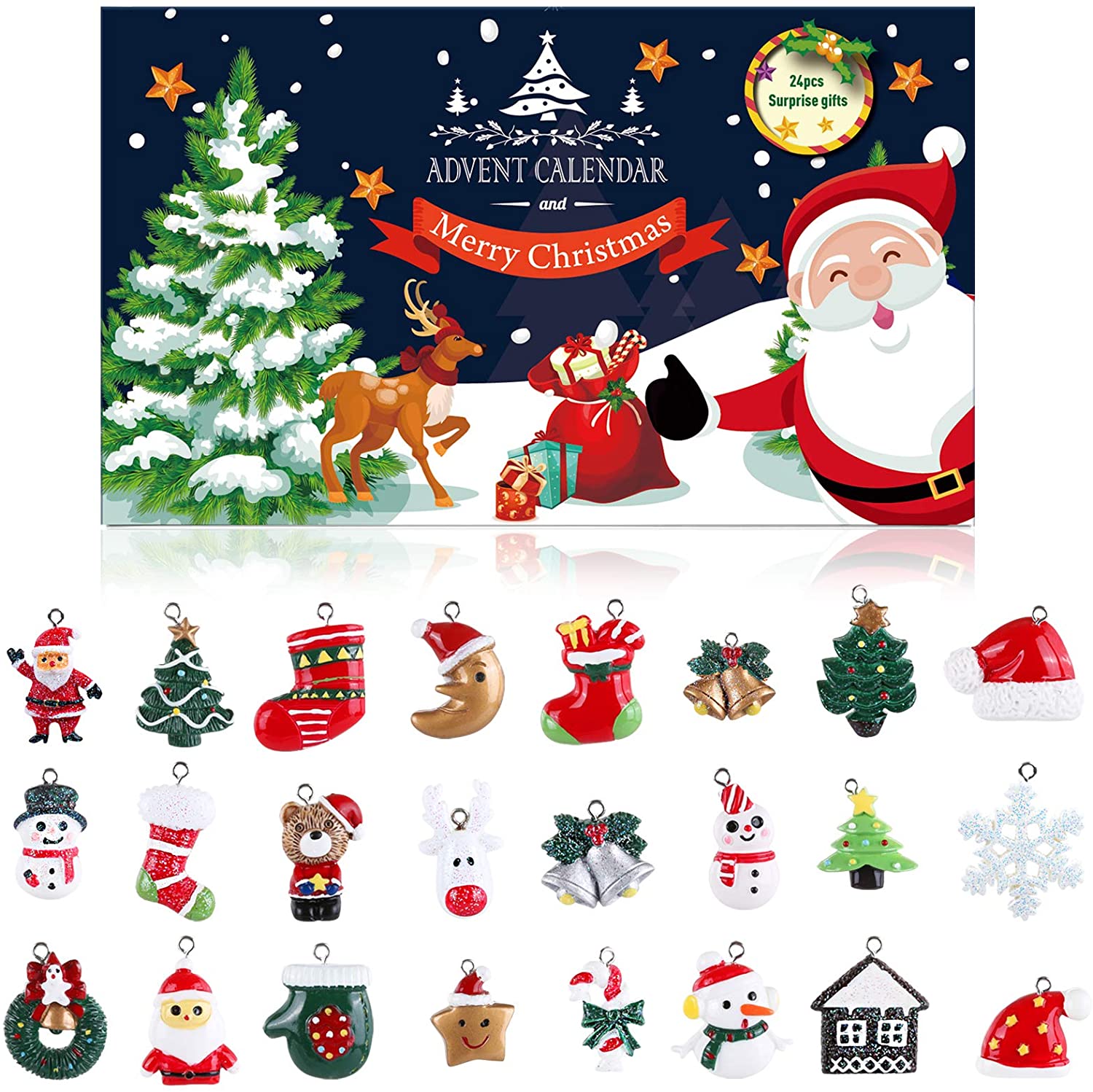 Set of 24 Christmas Tree Decorations Walmart Canada