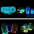 thumbnail image 2 of 100g Glow Gravel Luminous Noctilucent Sand Fish Tank Aquarium Fluorescent Particles Party Decoration DIY Glow in the Dark Bule, 2 of 15