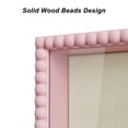 thumbnail image 4 of Shadow Box Frame 8x10 Wood Deep Display Case With Beads Door And Glass Window  Memory Gift For Pictures Medals Memorabilia Collections Pink, 4 of 9